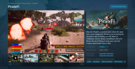 Steam Removes Popular Game PirateFi After Malware Discovery